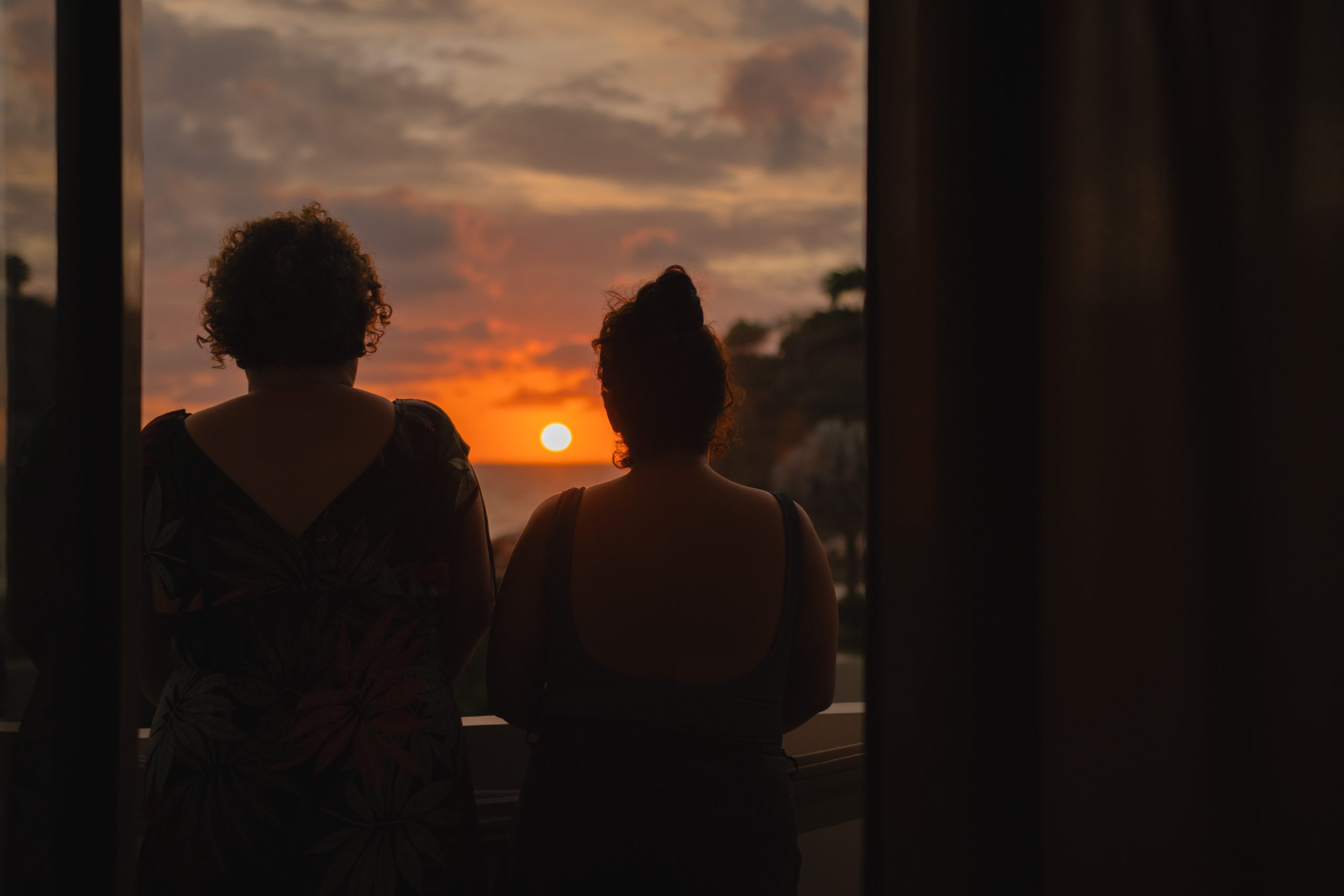 Atardecer en Montanita desde Casa Pelicano